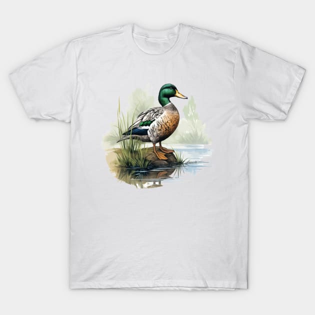 Mallard T-Shirt by zooleisurelife